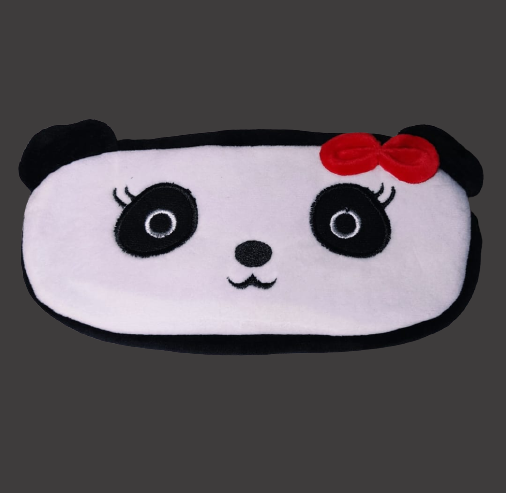 Panda Queen Black Plush - Pouch