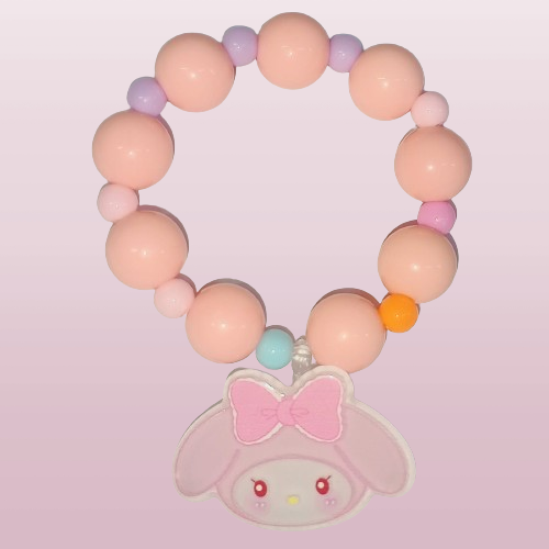 Sanrio Characters Colorful Beads - Kids Bracelet Style 2