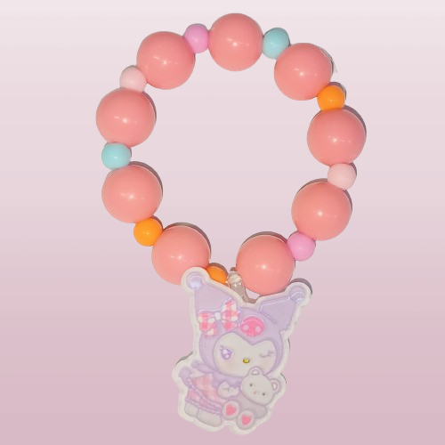 Sanrio Characters Colorful Beads - Kids Bracelet Style 3