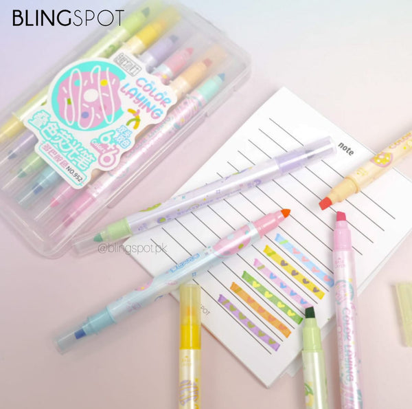 Magic Color Changing Highlighter Marker Set Of 6