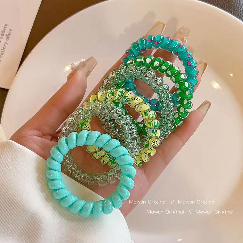 Sparkle  Pastel Colors - Hair Tie Set of 6