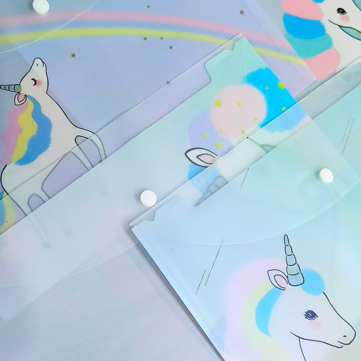 Magical Unicorn Document Folder - Large Pouch