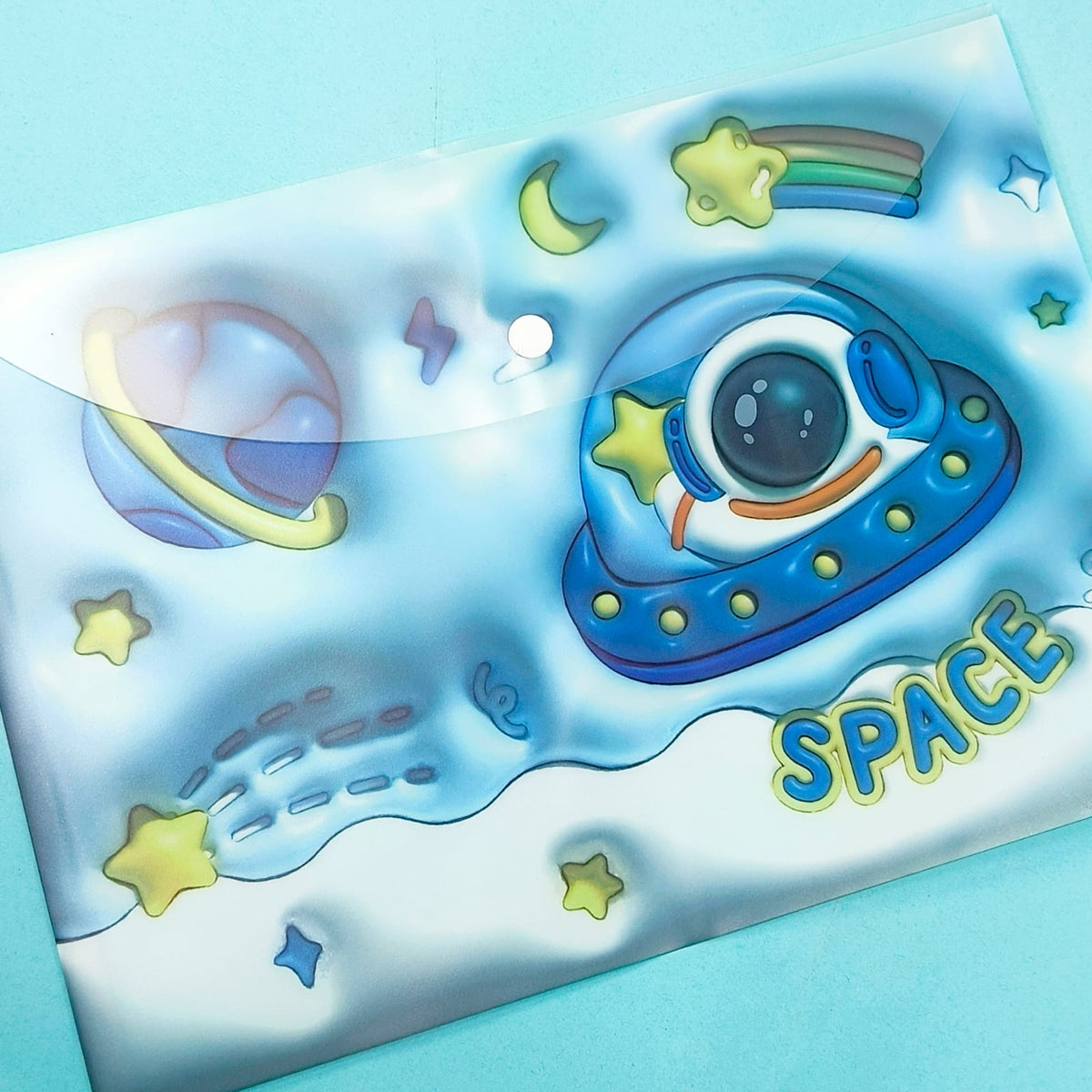 Galaxy Astronaut Document Folder - Large Pouch