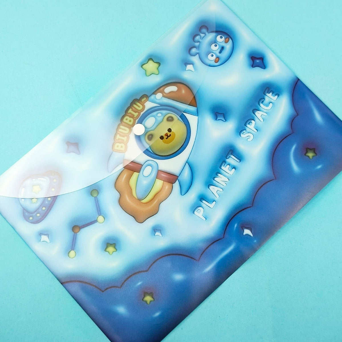 Galaxy Astronaut Document Folder - Large Pouch
