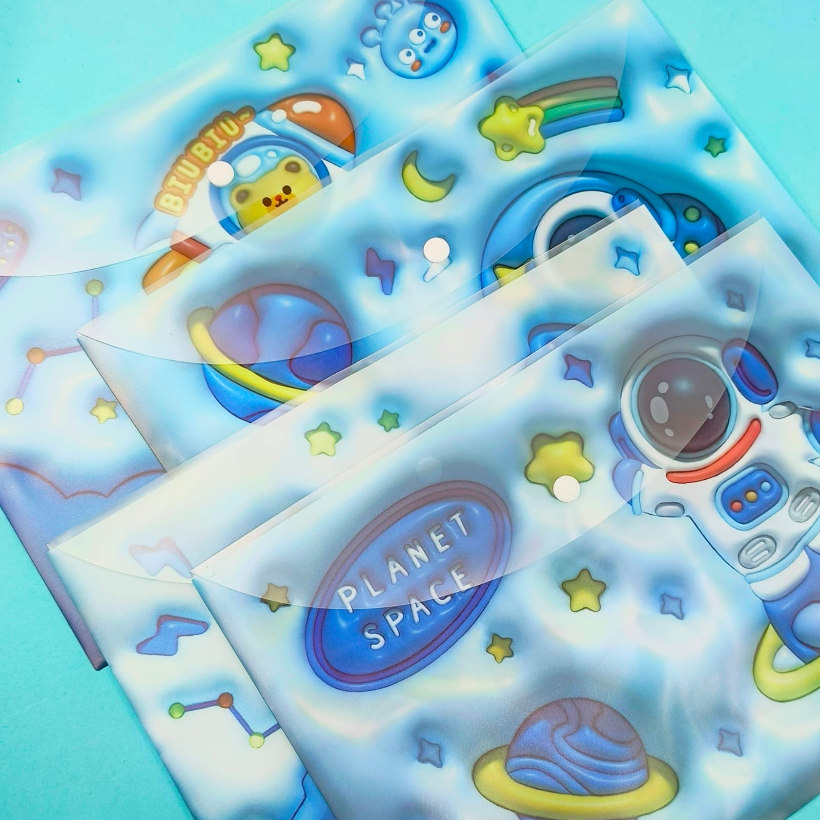 Galaxy Astronaut Document Folder - Large Pouch – The Blingspot Studio