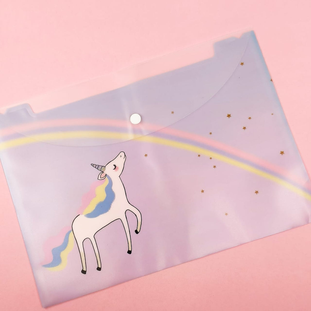 Magical Unicorn Document Folder - Large Pouch