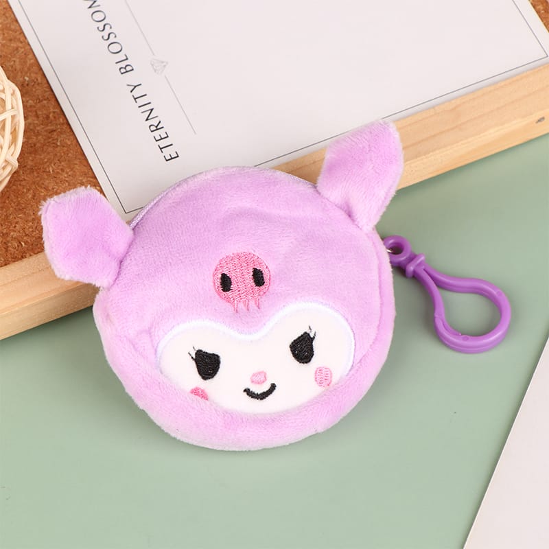 Kuromi Purple Mini Plush - Pouch