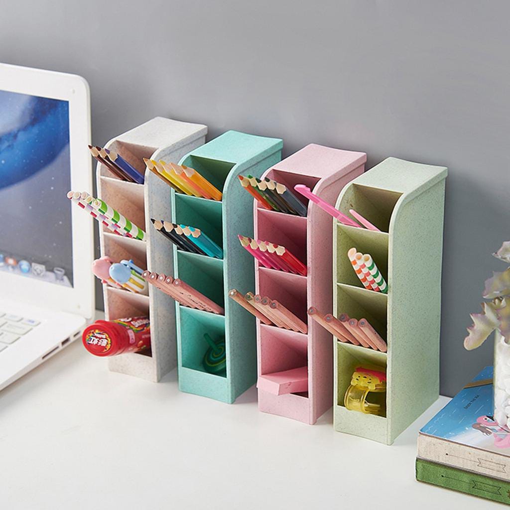 Macaron Color Mini Rack - Stationery Organizer (  Multi Functional )