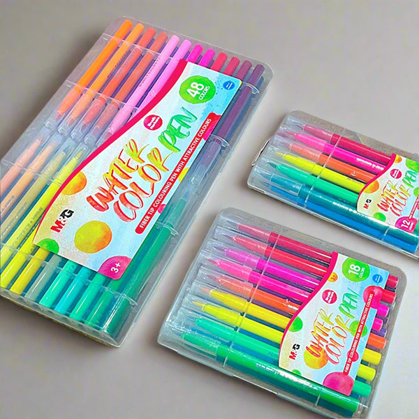 M&G Watercolor Marker Set of 12 / 18 / 24/ 36 / 48
