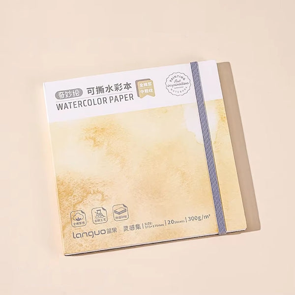 Languo Watercolor Paper - Sketch Pad   ( 175x175mm )