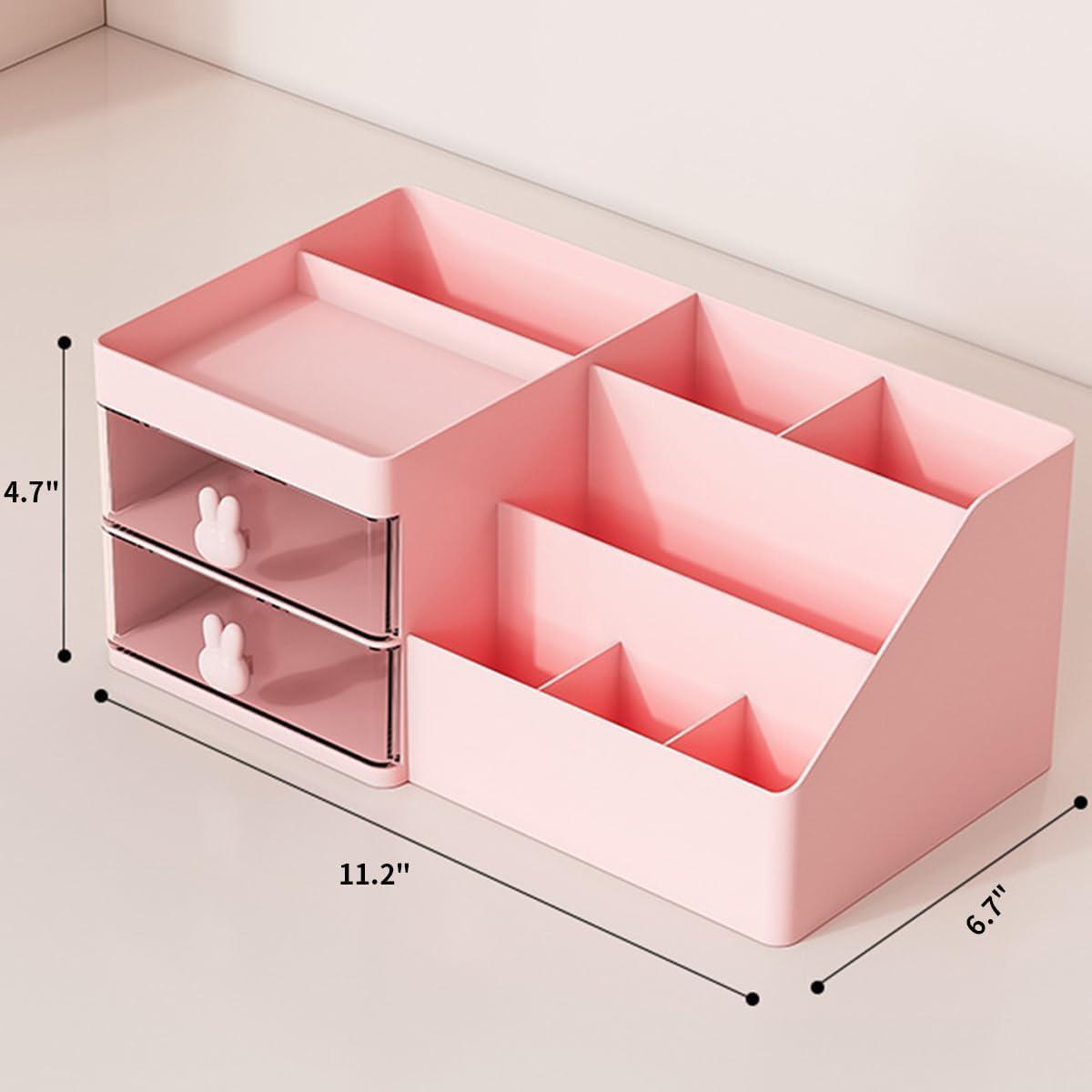 Multi Functional Beige Bunny  - Stationery &amp; Jewelry Organizer