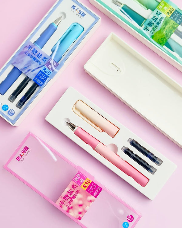 Watercolor Premium Gift Box - Fountain Ink Pen