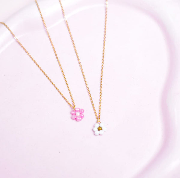 Bead Flowers - Necklace