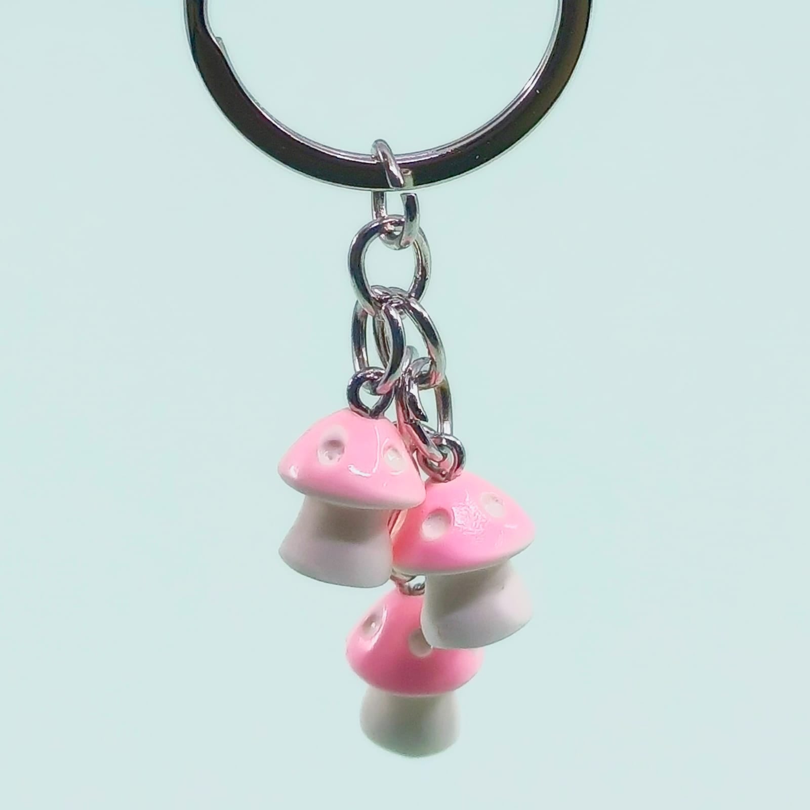 Mushroom Charms - Key Ring