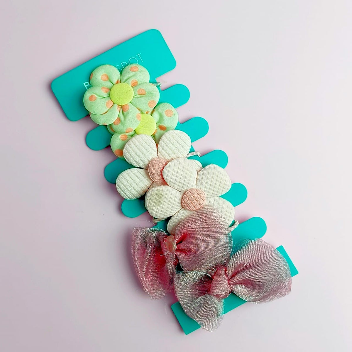 Bow&#39;n Flowers - Hair Ties Style 9