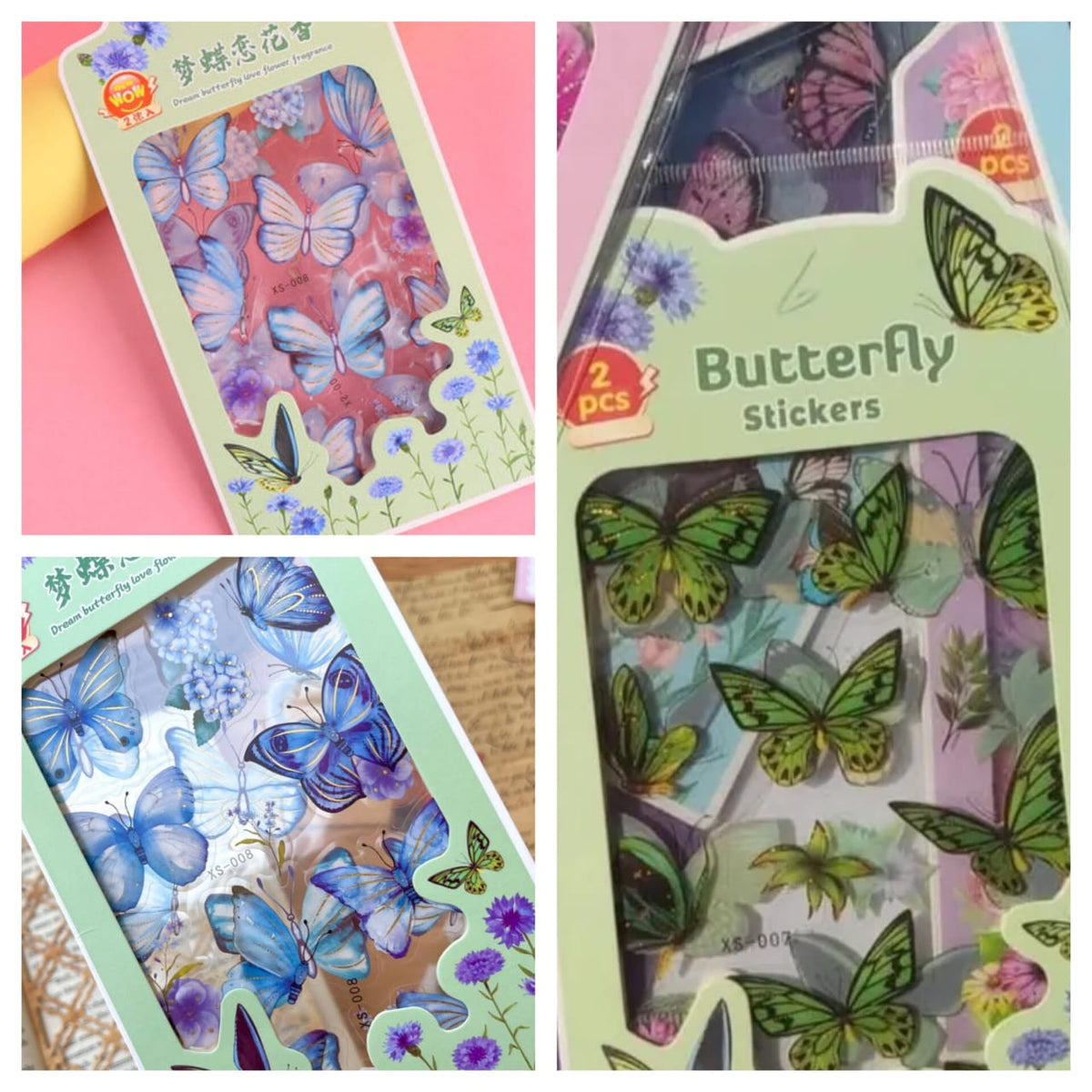 Butterfly - Sticker Set of 2 Sheets