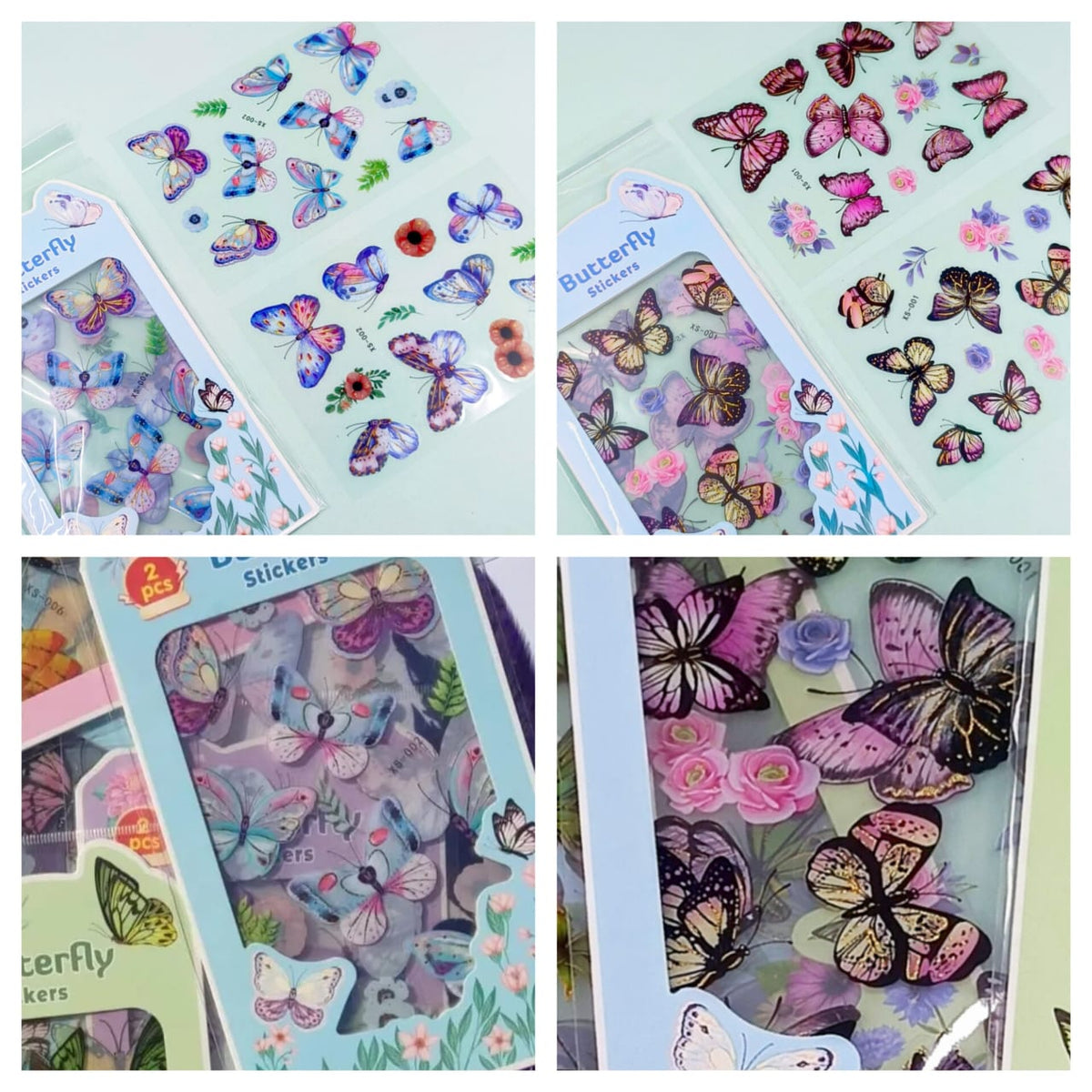 Butterfly - Sticker Set of 2 Sheets