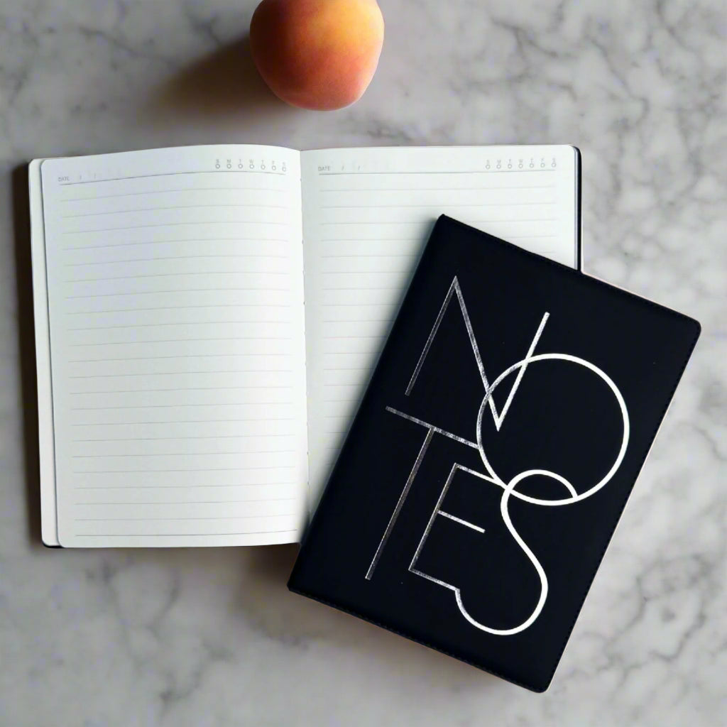 Notes Foiled Soft Cushioned B5  - Journal A5 / B5