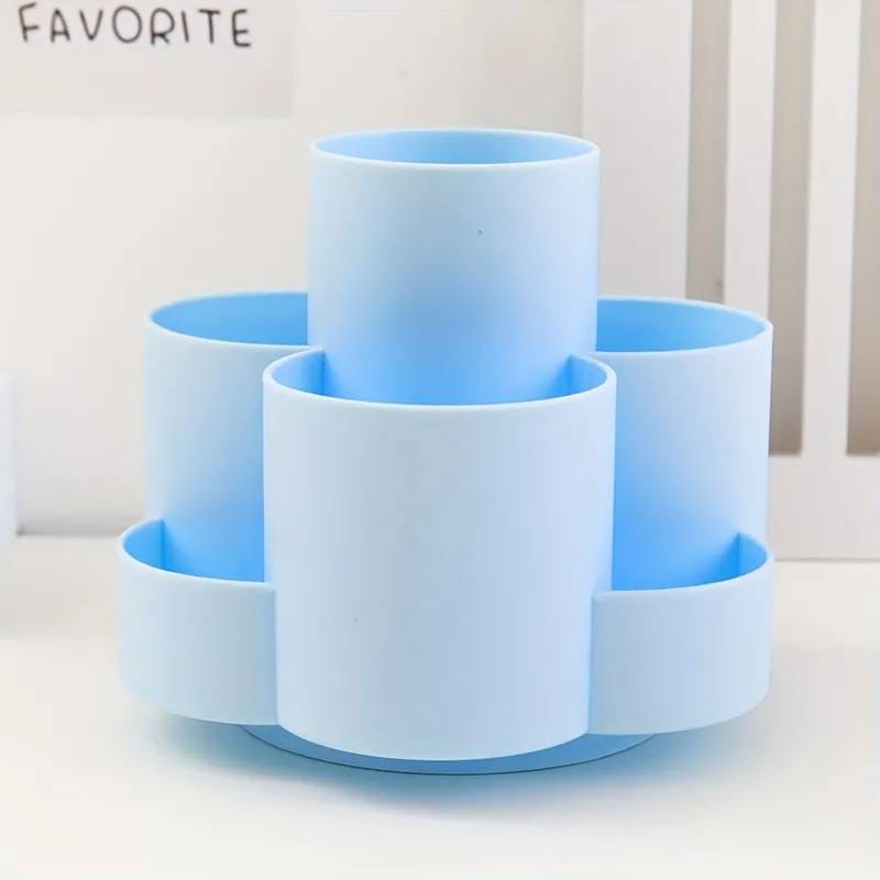 Soft Colors Rotary -  Pen Holder / Desk Organizer