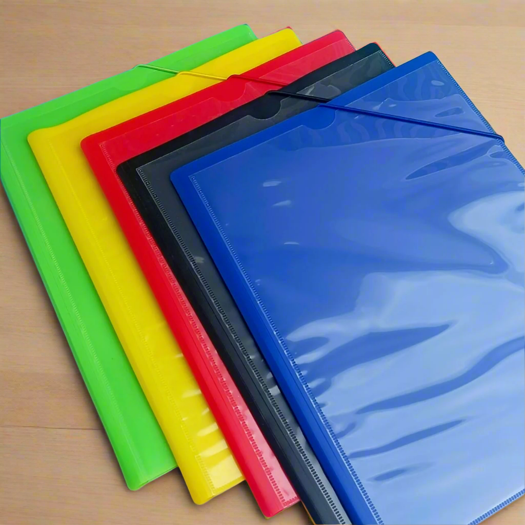 Four Flapper Colored Document Folder – The Blingspot Studio