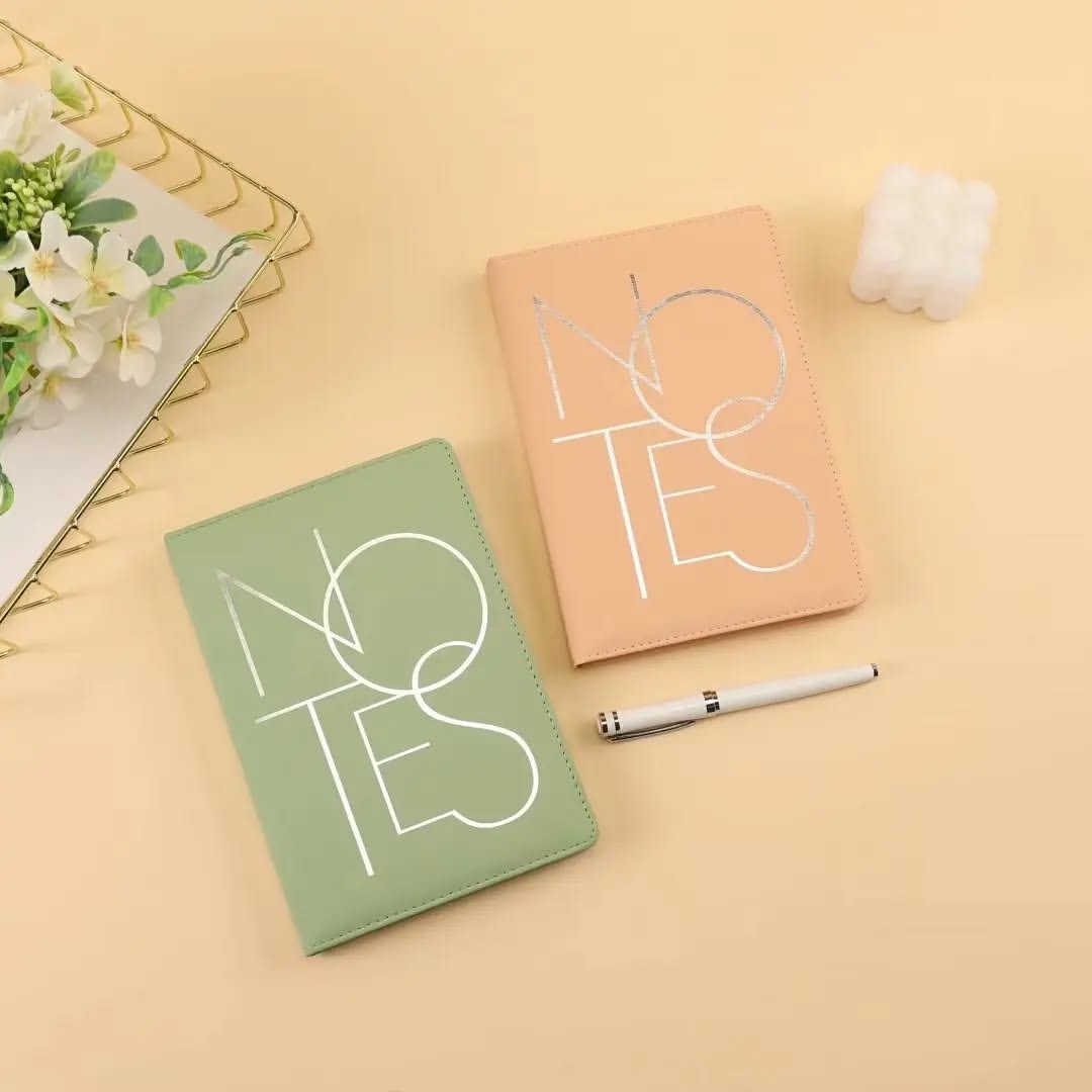 Notes Foiled Soft Cushioned B5  - Journal A5 / B5