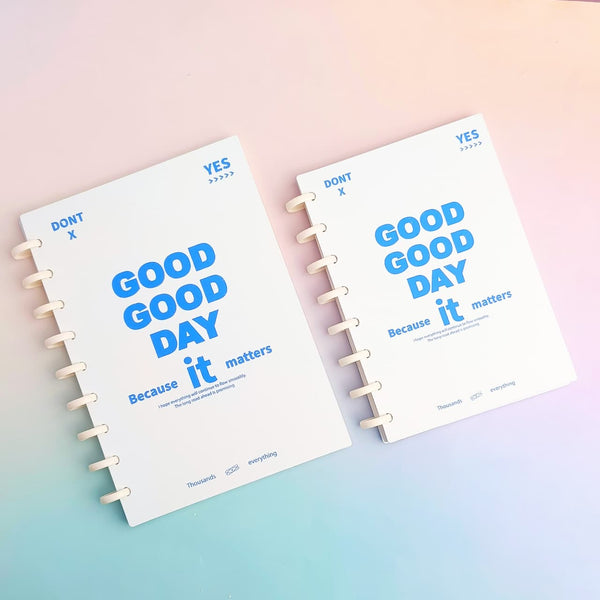 Good Good Day  Spiral - Notebook / Journal A5 / B5