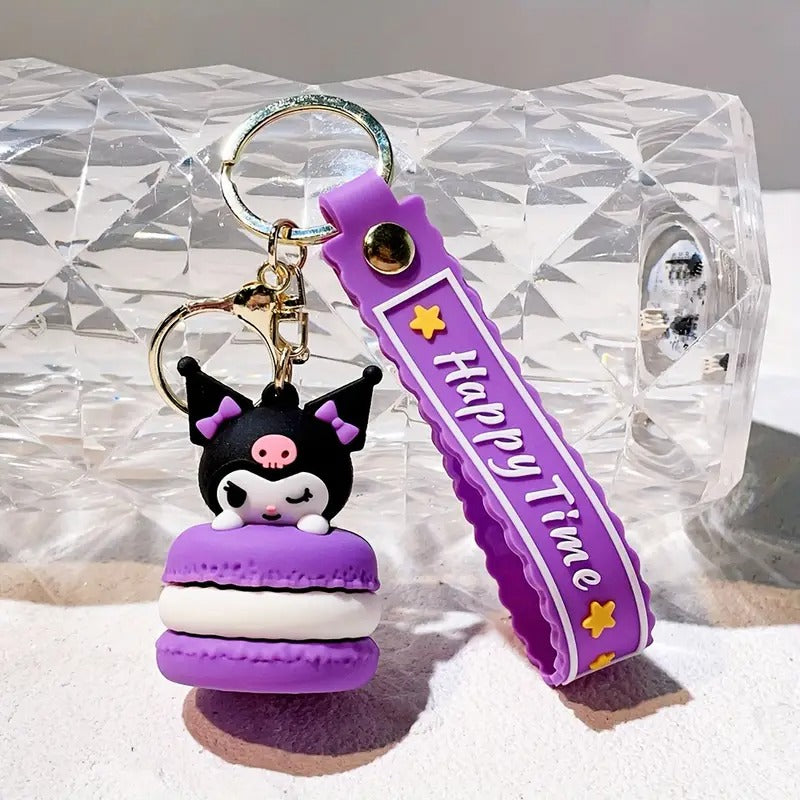 Happy Time Kuromi Gold - Key Ring Style 1