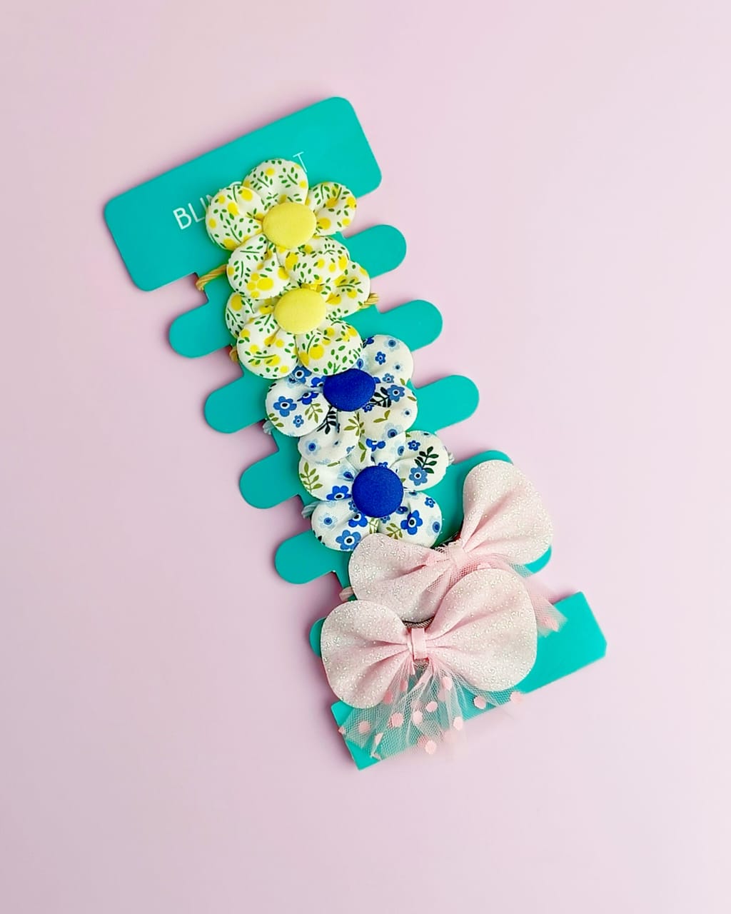 Bow&#39;n Flowers - Hair Ties Style 2