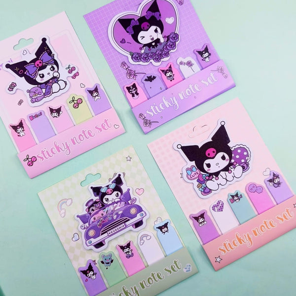 Kuromi - Sticky Note Set Of 6