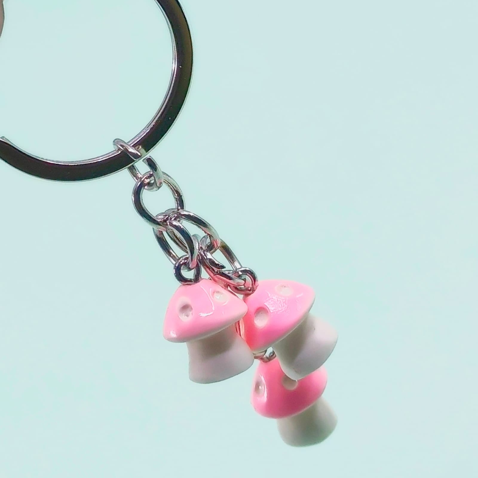 Mushroom Charms - Key Ring