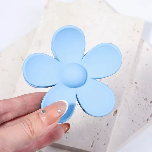Blue Flower - Hair Claw