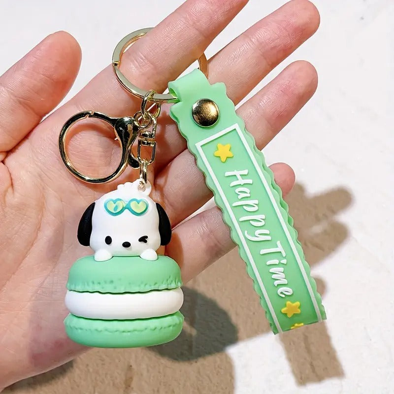 Happy Time Pochacco Gold - Key Ring