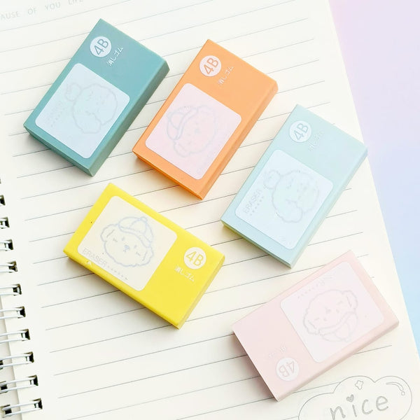 Cute Animal Face 4B - Eraser