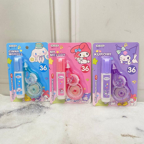 Sanrio Characters  - Correction Tape Set