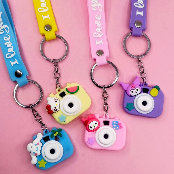 Sanrio Characters Camera - Key Ring