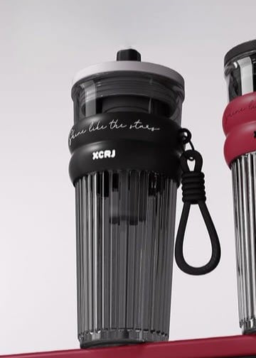 Shine Like A Star Series Black & Grey - Water Bottle / Sipper