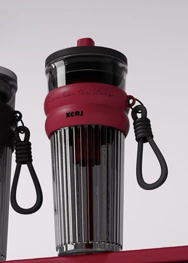 Shine Like A Star Series Black & Maroon - Water Bottle / Sipper