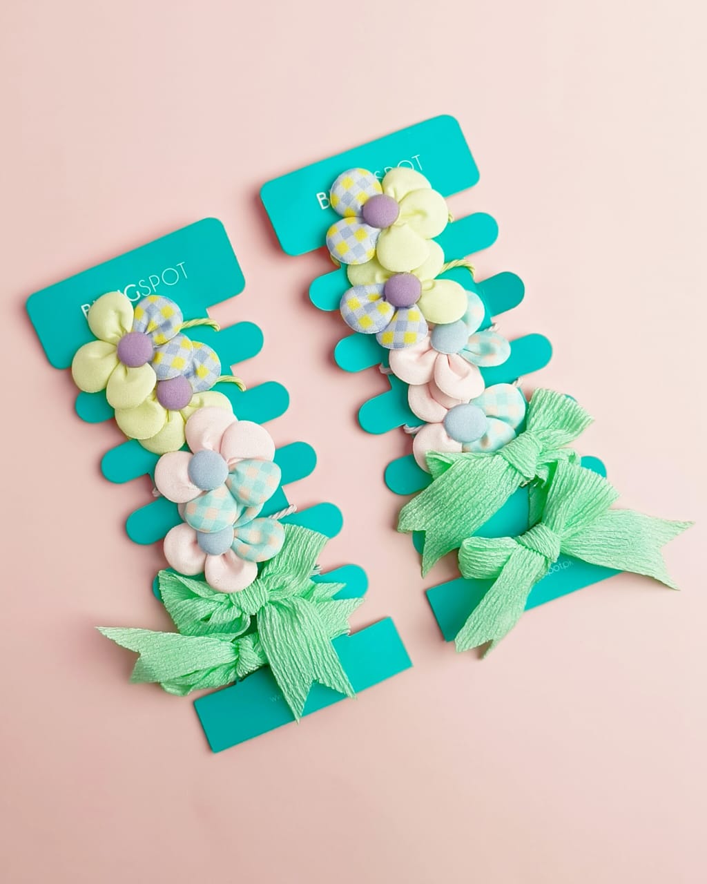 Bow&#39;n Flowers - Hair Ties Style 5