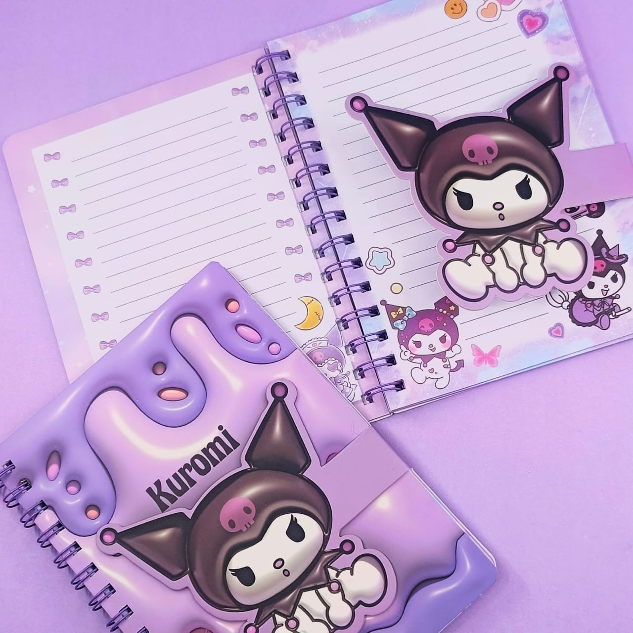 Kuromi Spiral - Notebook / Journal