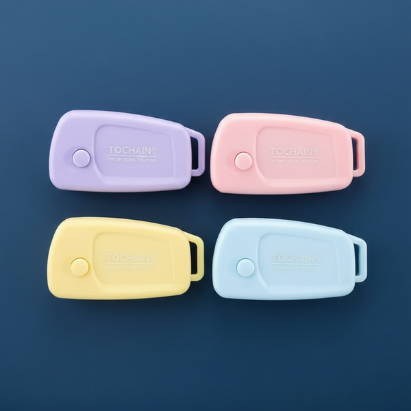 Macaron Color Car Key Shape  - Press Eraser
