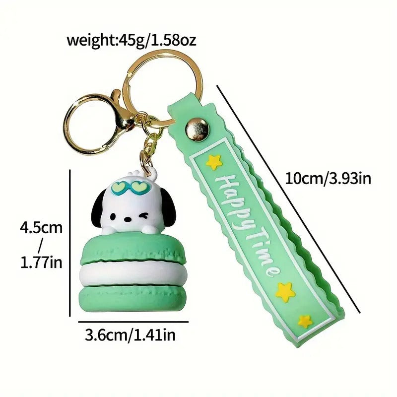 Happy Time Pochacco Gold - Key Ring