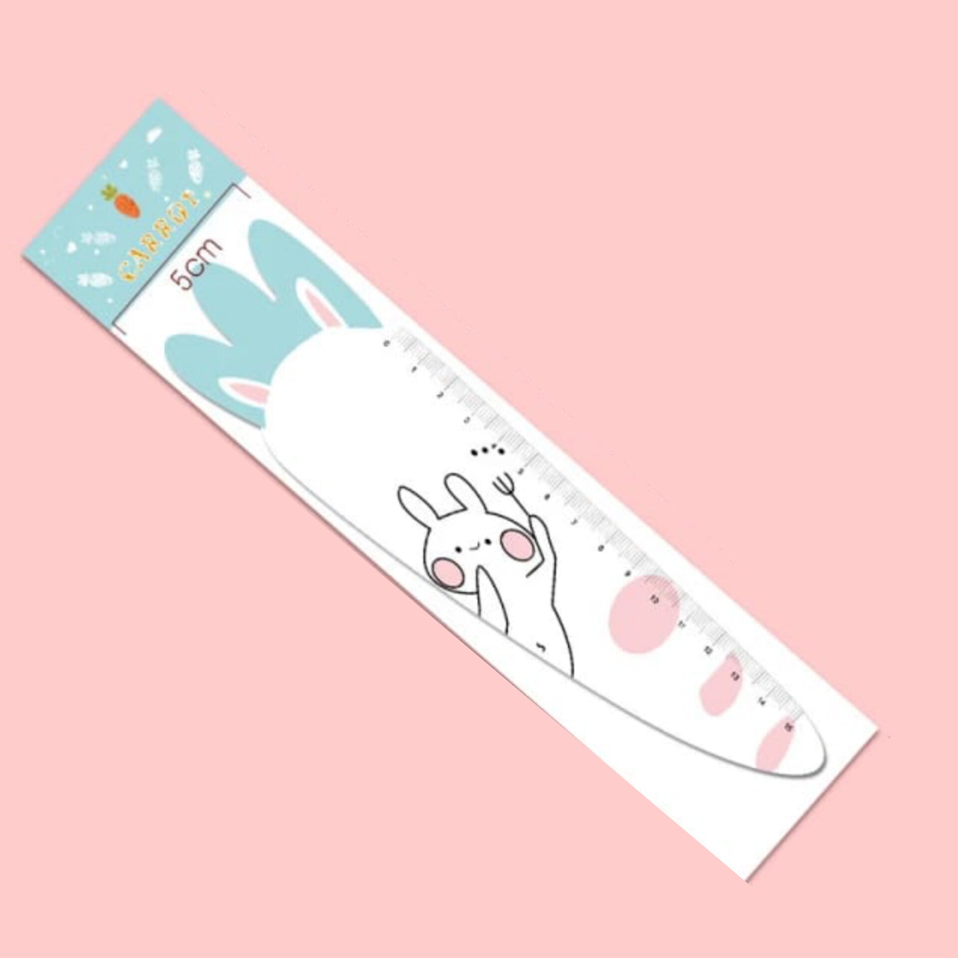 Cute Rabbit Carrot - Magnetic Ruler – The Blingspot Studio