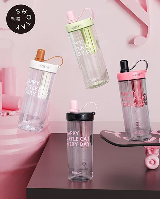 Happy Little Cat Every Day - Water Bottle / Sipper