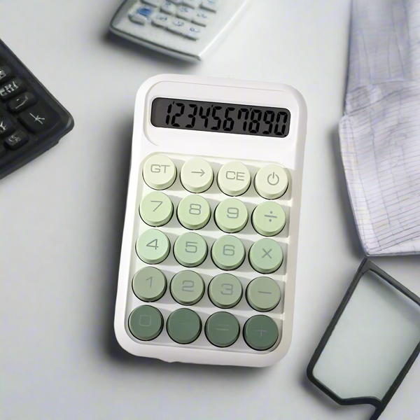 Green Keys White - Calculator