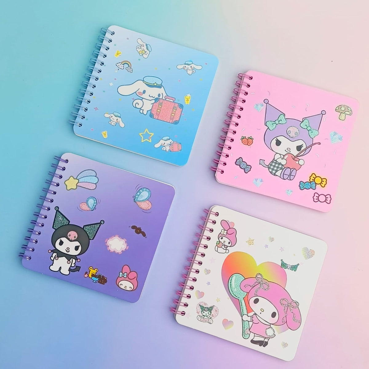 Magical Sanrio Characters Spiral  - Notebook / Journal