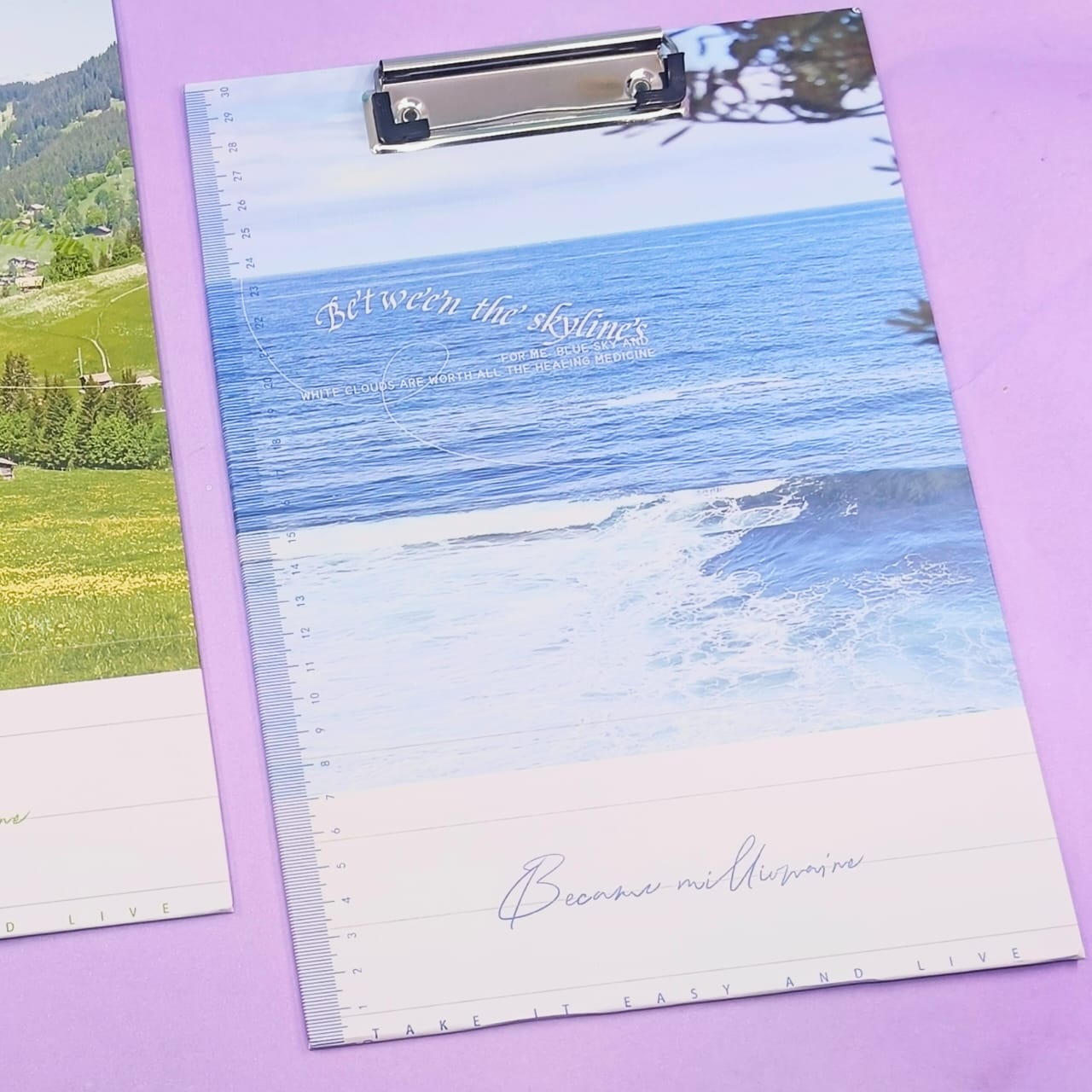 Nature Mountain & Sea - Clipboard Style 1