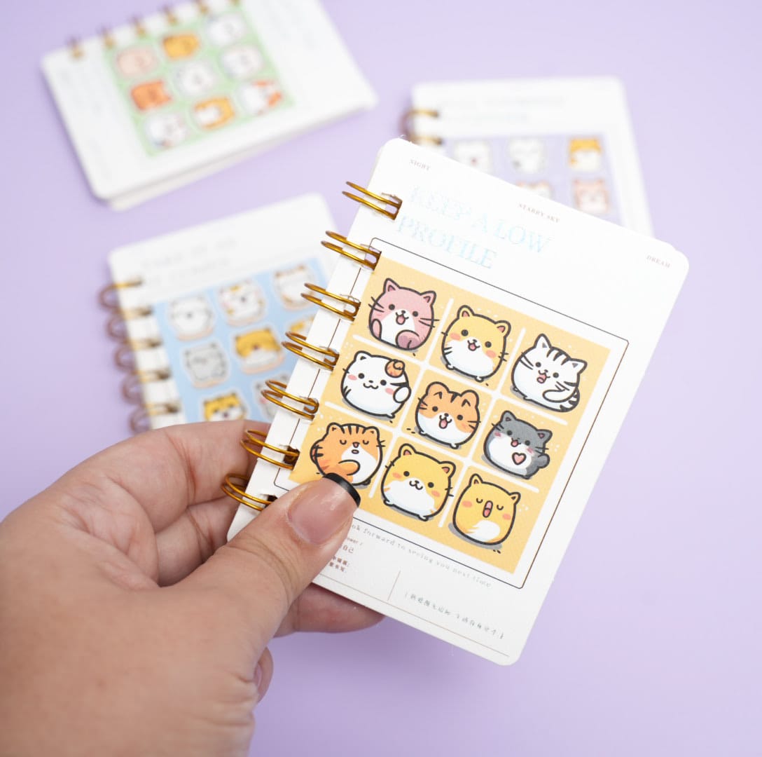 Pull Yourself Together Kitten  - Notebook / Journal