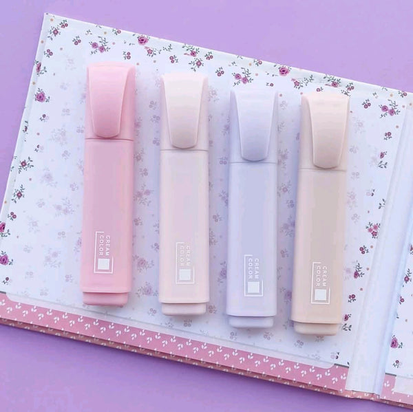 Cream Color - Highlighter Set Of 4