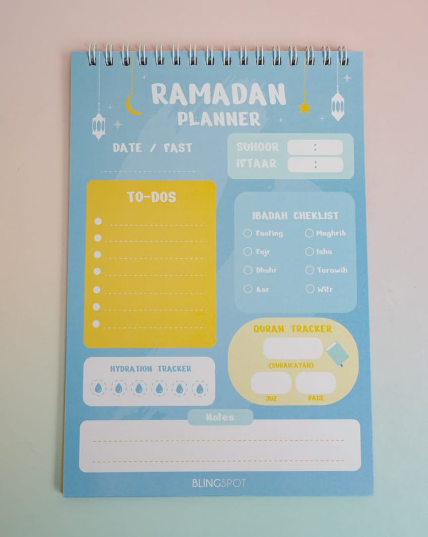 My Ramadan Planner - Yellow - 🎁 FREE PEN