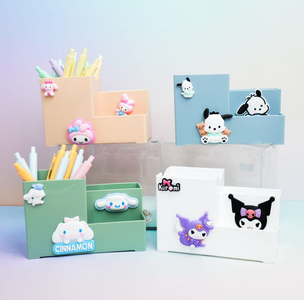 Sanrio Characters Macaron Color   - Pen Holder / Stationery Organizer